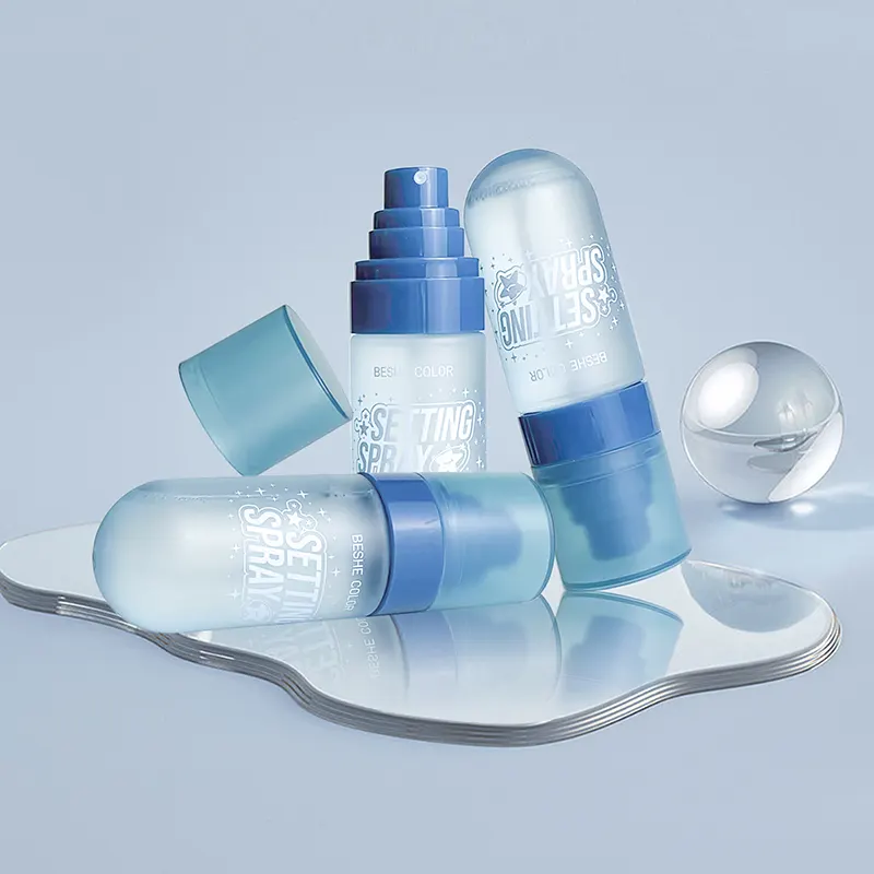 Lysende makeup -indstilling Spray